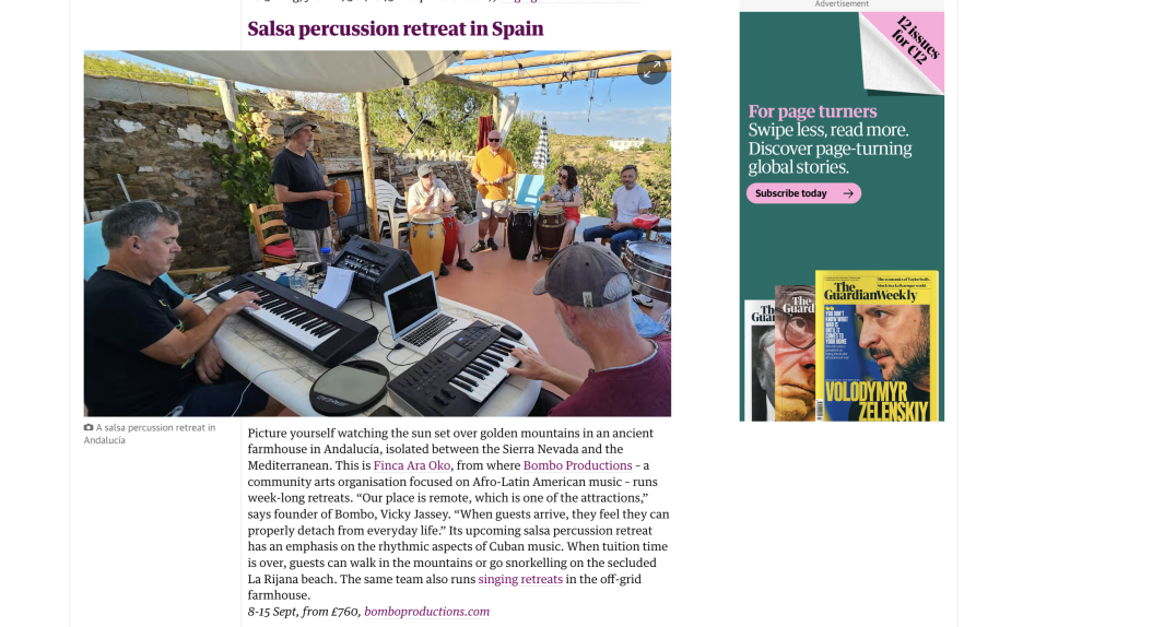 10 of the best music and singing holidays – Guardian
